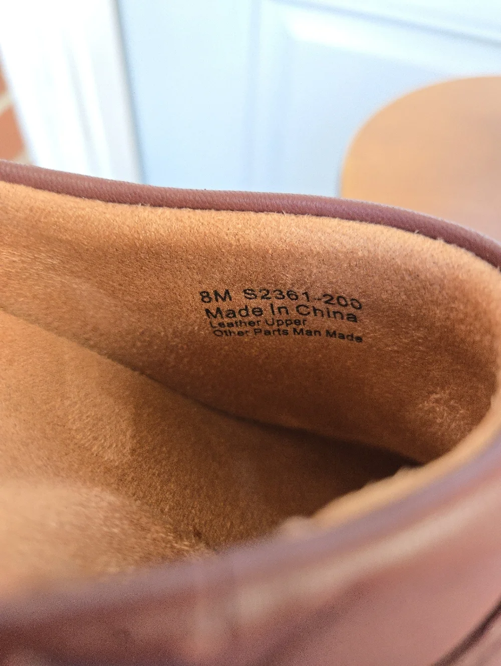 SoftWalk MacIntyre Clog Red Leather - Picture 8 of 8